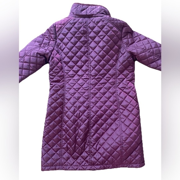 St. John's Bay Midweight Quilted Jacket Deep Ruby - Picture 2 of 9